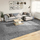 Vidaxl vloerkleed pamplona shaggy hoogpolig modern 300x400 cm grijs
