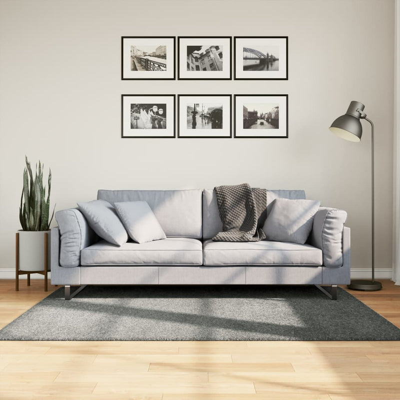 Load image into Gallery viewer, Vidaxl vloerkleed pamplona shaggy hoogpolig modern 120x170 cm groen
