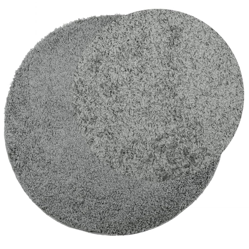 Load image into Gallery viewer, Vidaxl vloerkleed pamplona shaggy hoogpolig modern ø 80 cm groen
