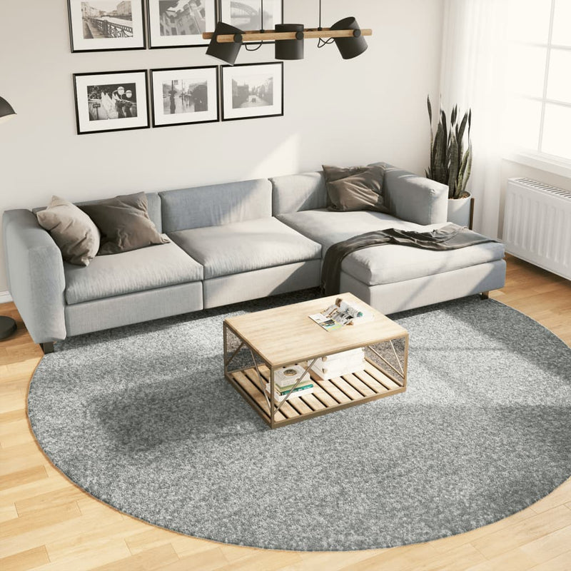 Load image into Gallery viewer, Vidaxl vloerkleed pamplona shaggy hoogpolig modern ø 280 cm groen
