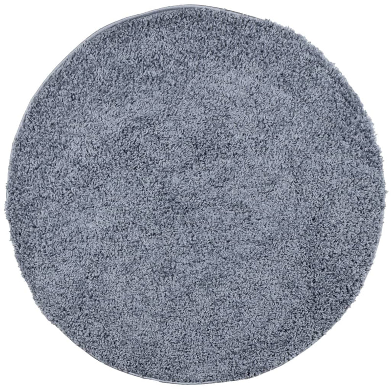 Load image into Gallery viewer, Vidaxl vloerkleed pamplona shaggy hoogpolig modern ø 240 cm blauw
