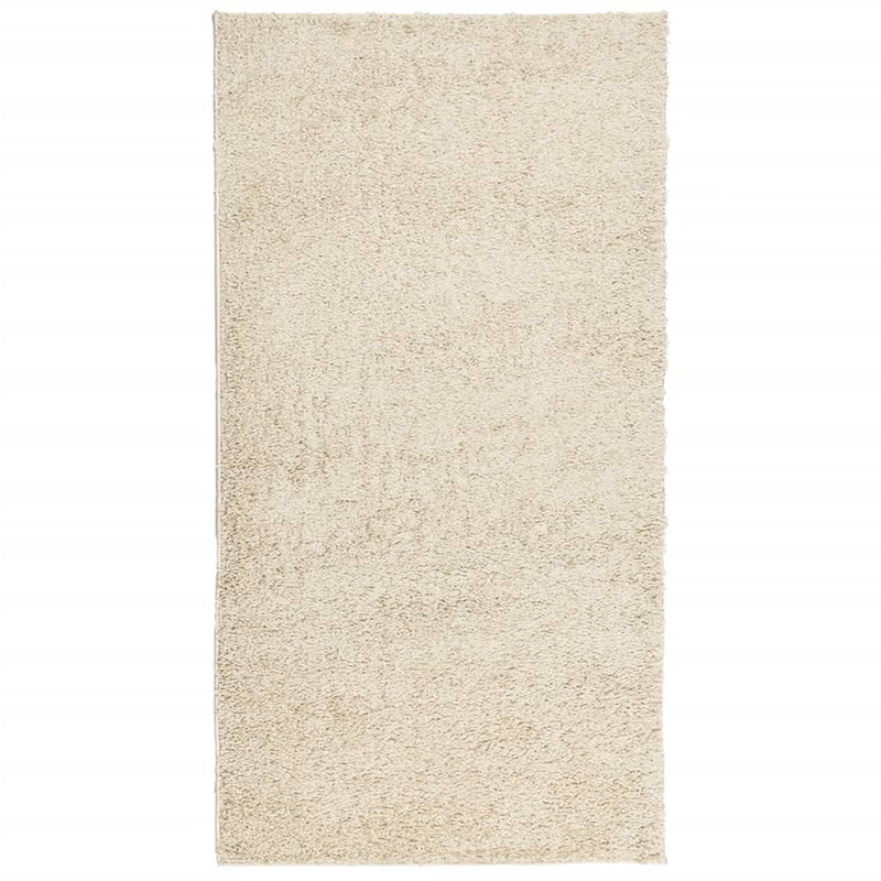 Load image into Gallery viewer, Vidaxl vloerkleed pamplona shaggy hoogpolig modern 80x150 cm goudkleur
