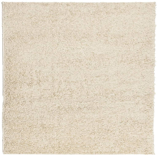 Vidaxl vloerkleed pamplona shaggy hoogpolig modern 120x120 cm goud
