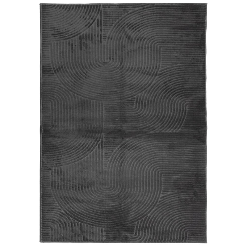 Load image into Gallery viewer, Vidaxl vloerkleed iza laagpolig scandinavisch 140x200 cm antraciet
