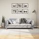 Vidaxl vloerkleed iza laagpolig scandinavisch 160x230 cm crèmekleurig