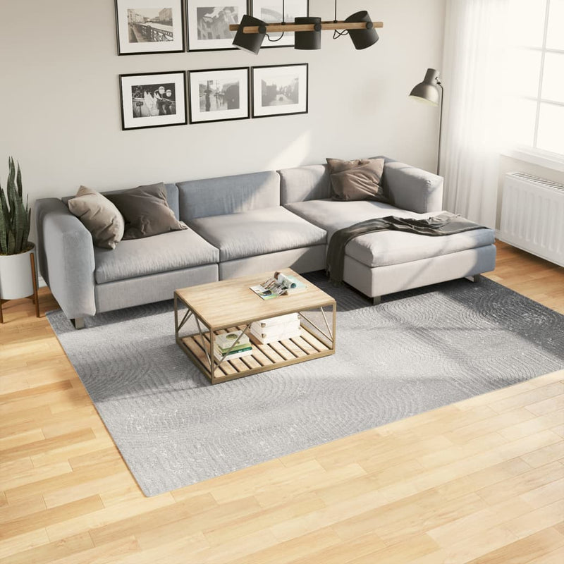 Load image into Gallery viewer, Vidaxl vloerkleed iza laagpolig scandinavisch 200x280 cm grijs
