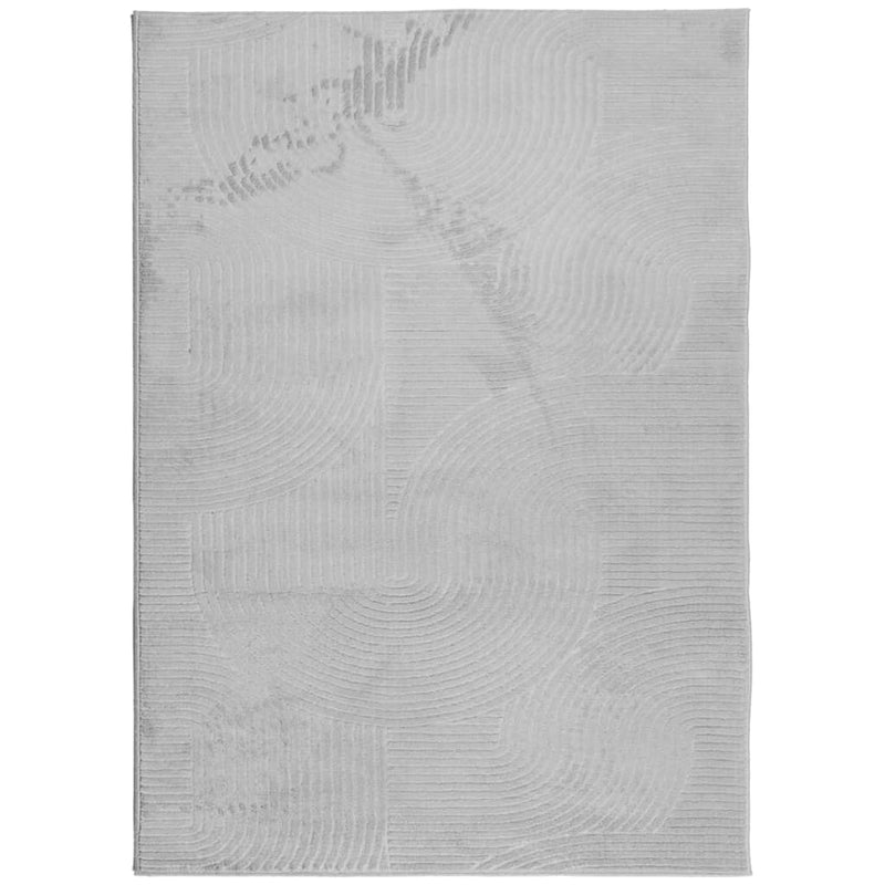 Load image into Gallery viewer, Vidaxl vloerkleed iza laagpolig scandinavisch 240x340 cm grijs
