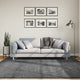 Vidaxl vloerkleed oviedo laagpolig 200x200 cm antracietkleurig