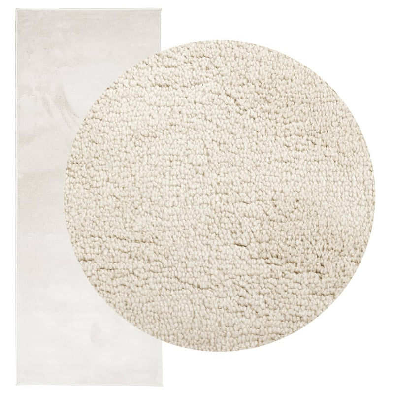 Load image into Gallery viewer, Vidaxl vloerkleed oviedo laagpolig 80x200 cm beige
