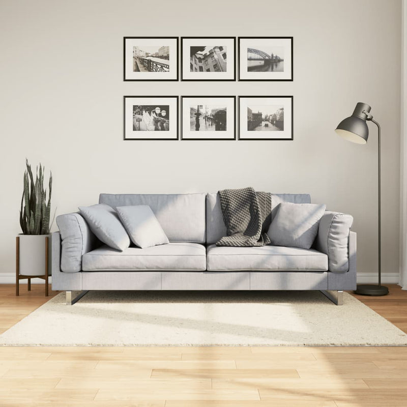Load image into Gallery viewer, Vidaxl vloerkleed oviedo laagpolig 120x170 cm beige
