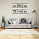 Vidaxl vloerkleed oviedo laagpolig 160x160 cm beige