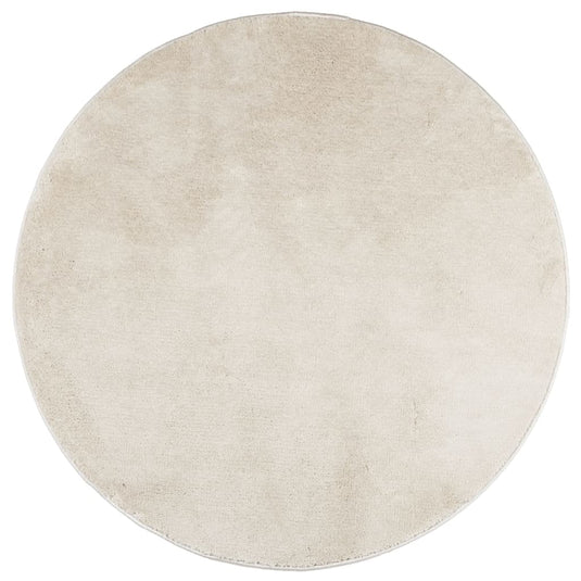 VidaXL Vloerkleed OVIEDO laagpolig Ø 280 cm beige