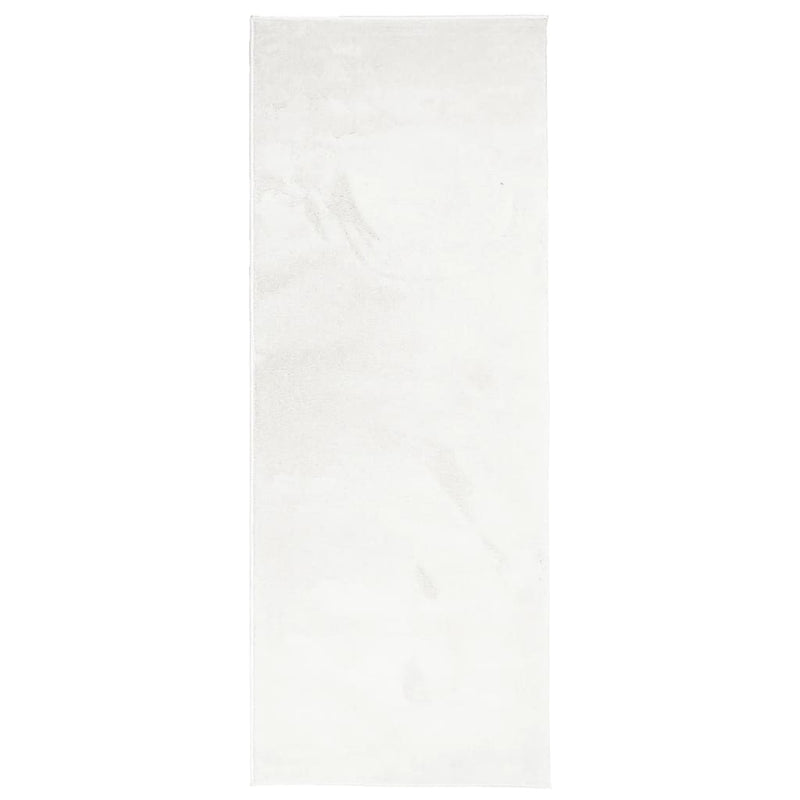 Load image into Gallery viewer, Vidaxl vloerkleed oviedo laagpolig 80x200 cm crèmekleurig
