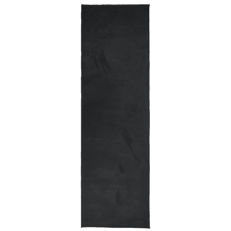 Load image into Gallery viewer, VidaXL Vloerkleed OVIEDO laagpolig 80x250 cm zwart
