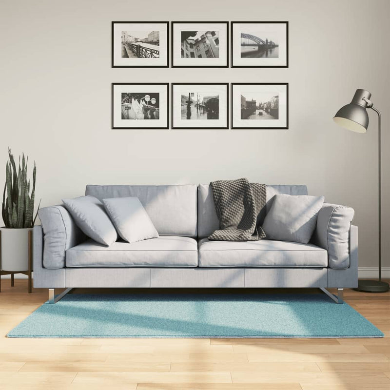 Load image into Gallery viewer, Vidaxl vloerkleed oviedo laagpolig 80x150 cm groen

