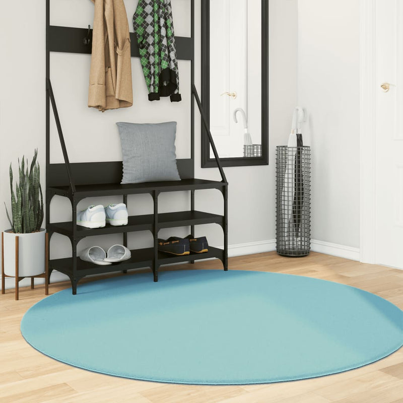Load image into Gallery viewer, Vidaxl vloerkleed oviedo laagpolig ø 160 cm groen
