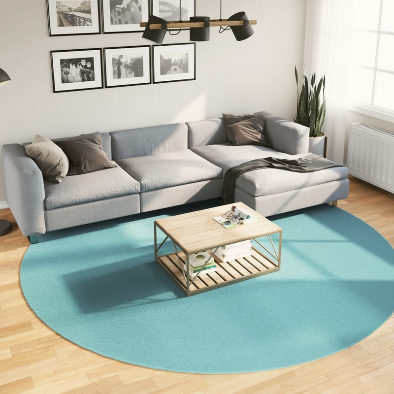 Load image into Gallery viewer, VidaXL Vloerkleed OVIEDO laagpolig Ø 280 cm groen
