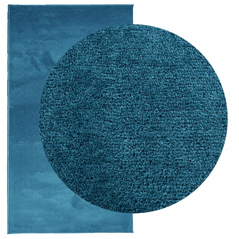 Load image into Gallery viewer, Vidaxl vloerkleed oviedo laagpolig 80x150 cm turquoise
