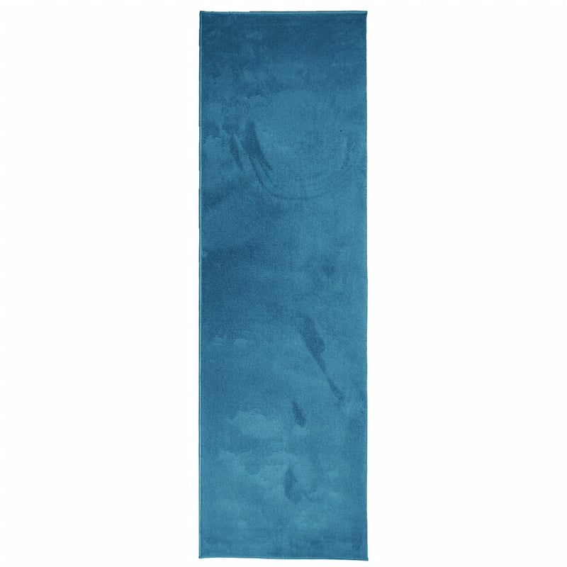 Load image into Gallery viewer, Vidaxl vloerkleed oviedo laagpolig 80x250 cm turquoise
