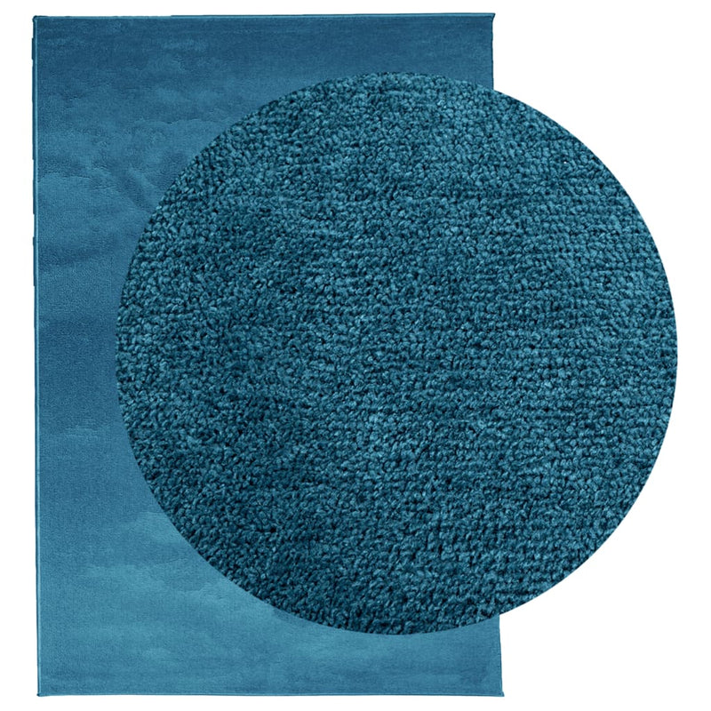 Load image into Gallery viewer, Vidaxl vloerkleed oviedo laagpolig 140x200 cm turquoise
