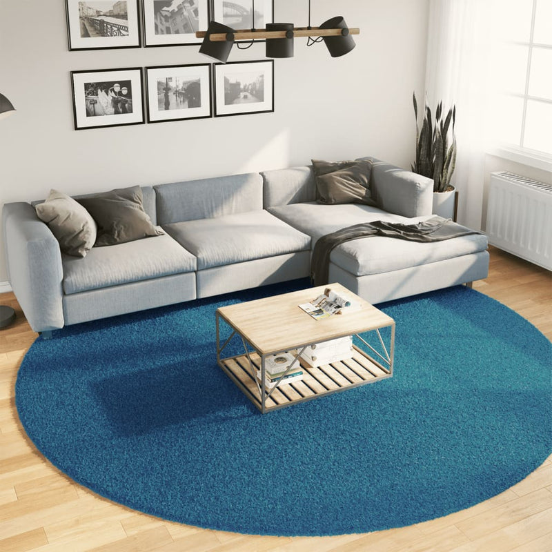 Load image into Gallery viewer, VidaXL Vloerkleed OVIEDO laagpolig Ø 280 cm turquoise
