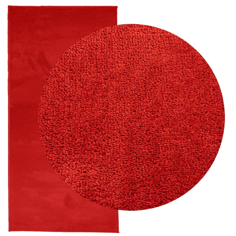 Load image into Gallery viewer, Vidaxl vloerkleed oviedo laagpolig 100x200 cm rood

