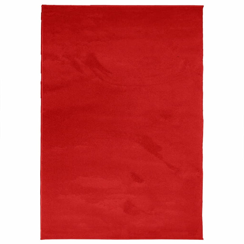 Load image into Gallery viewer, Vidaxl vloerkleed oviedo laagpolig 200x280 cm rood
