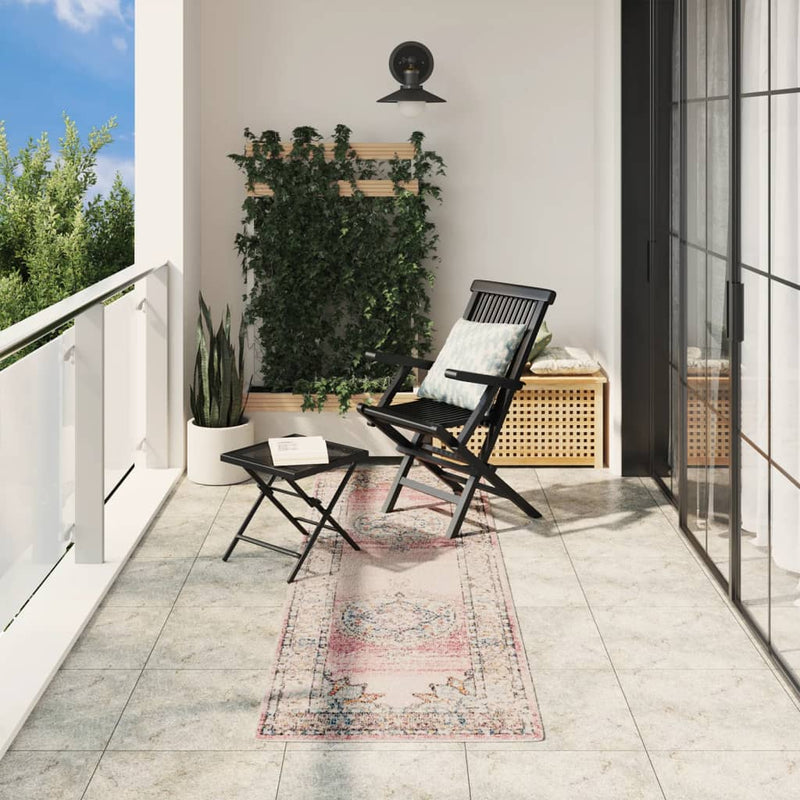 Load image into Gallery viewer, Vidaxl vloerkleed arbizu binnen en buiten vintage stijl 80x250 cm
