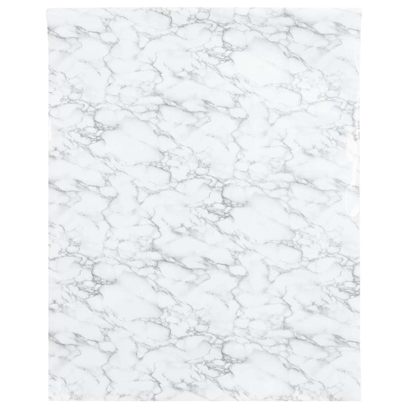Load image into Gallery viewer, Vidaxl meubelfolie zelfklevend 90x500 cm pvc marmerwit
