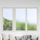 Vidaxl raamfolies 5 st statisch mat pvc grijs
