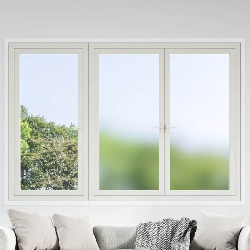 Load image into Gallery viewer, Vidaxl raamfolies 3 st statisch mat pvc grijs
