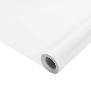 Vidaxl raamfolies 3 st statisch mat pvc wit