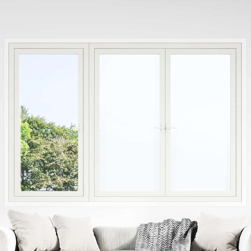 Load image into Gallery viewer, Vidaxl raamfolies 5 st statisch mat pvc wit
