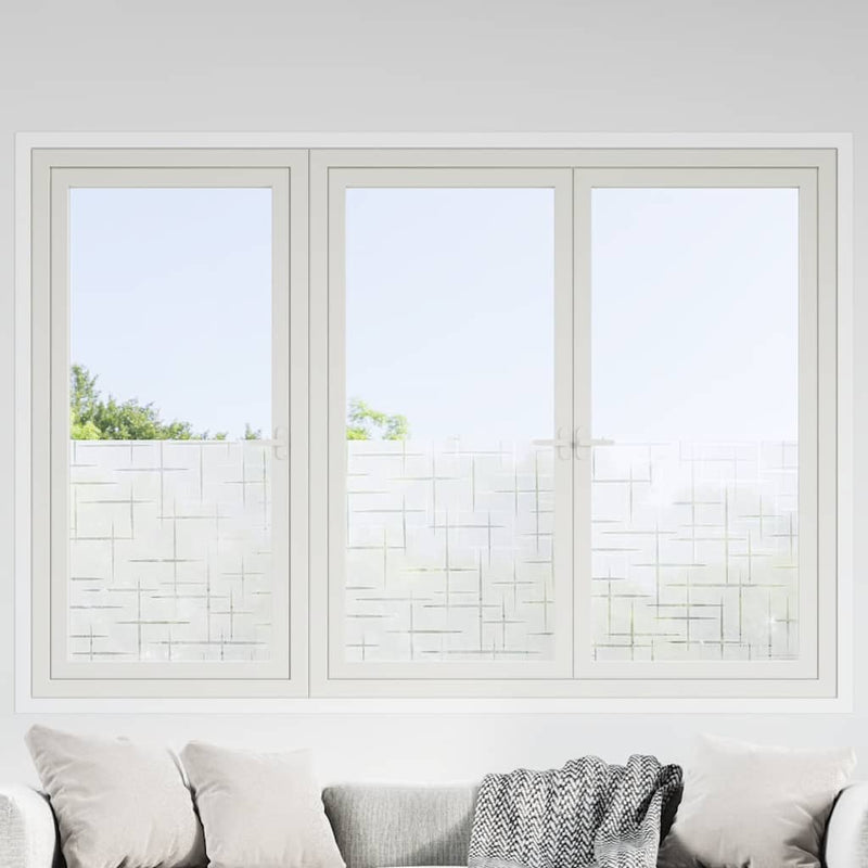 Load image into Gallery viewer, Vidaxl raamfolies 2 st mat sterrenpatroon pvc
