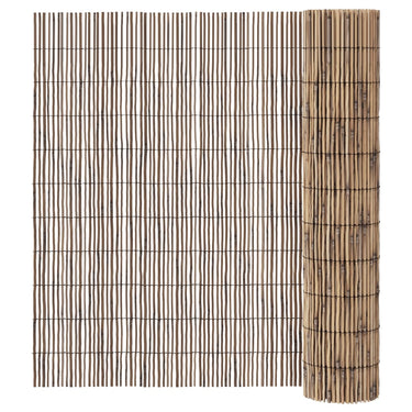 Vidaxl tuinscherm 400x100 cm riet