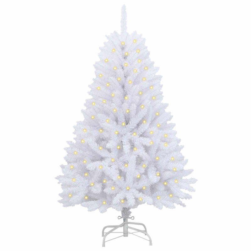 Load image into Gallery viewer, Vidaxl kunstkerstboom met 150 led wit 150 cm pvc en metaal

