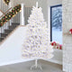Vidaxl kunstkerstboom met 300 led wit 270 cm pvc en metaal