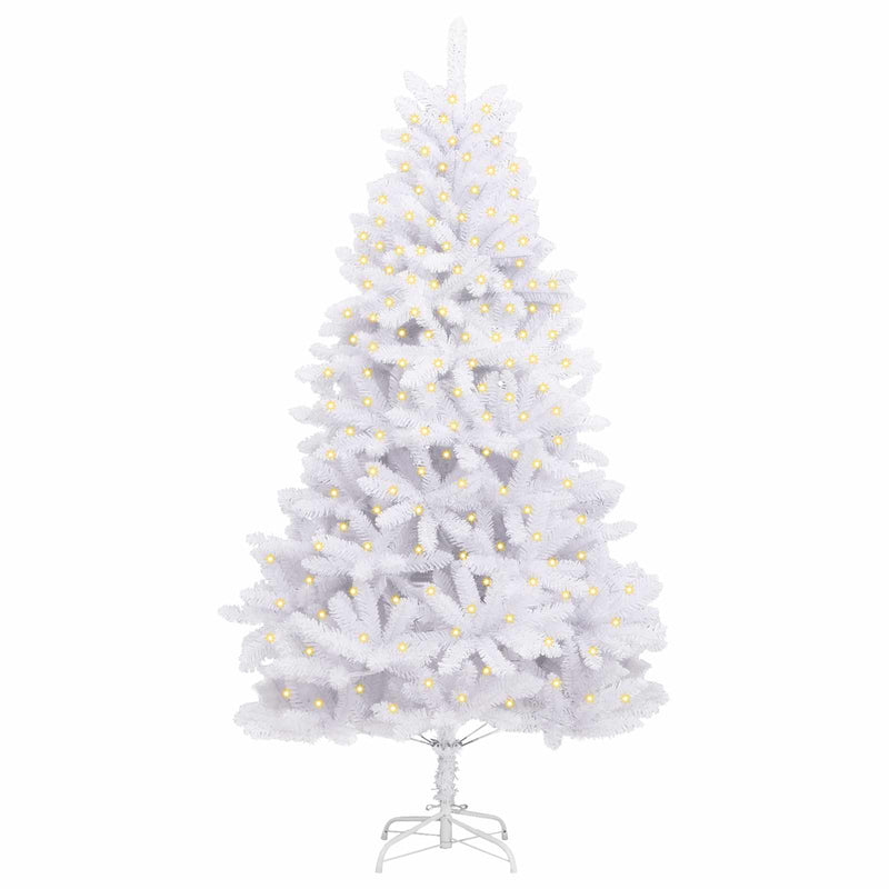Afbeelding laden in galerijviewer, Vidaxl kunstkerstboom met 300 led wit 300 cm pvc en metaal
