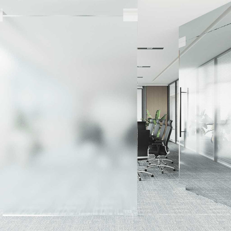 Load image into Gallery viewer, Vidaxl raamfolie statisch mat grijs 45 x 2000 cm pvc
