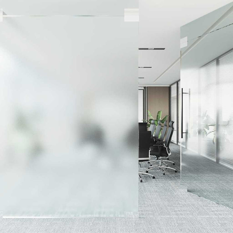 Load image into Gallery viewer, Vidaxl raamfolie statisch mat grijs 60 x 1000 cm pvc
