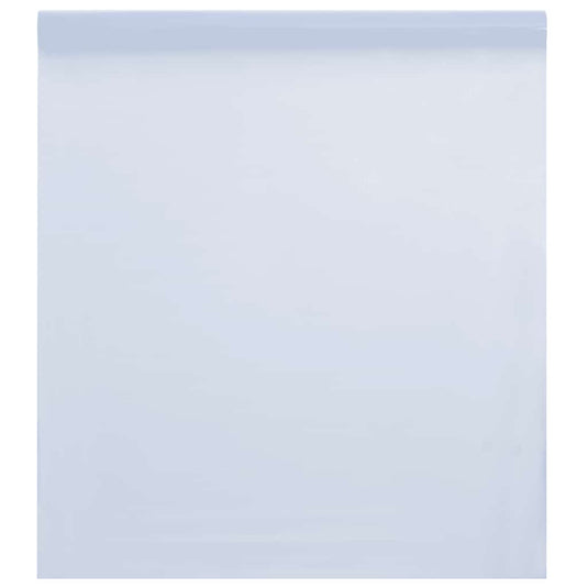 Vidaxl raamfolie statisch mat wit 45x500 cm pvc