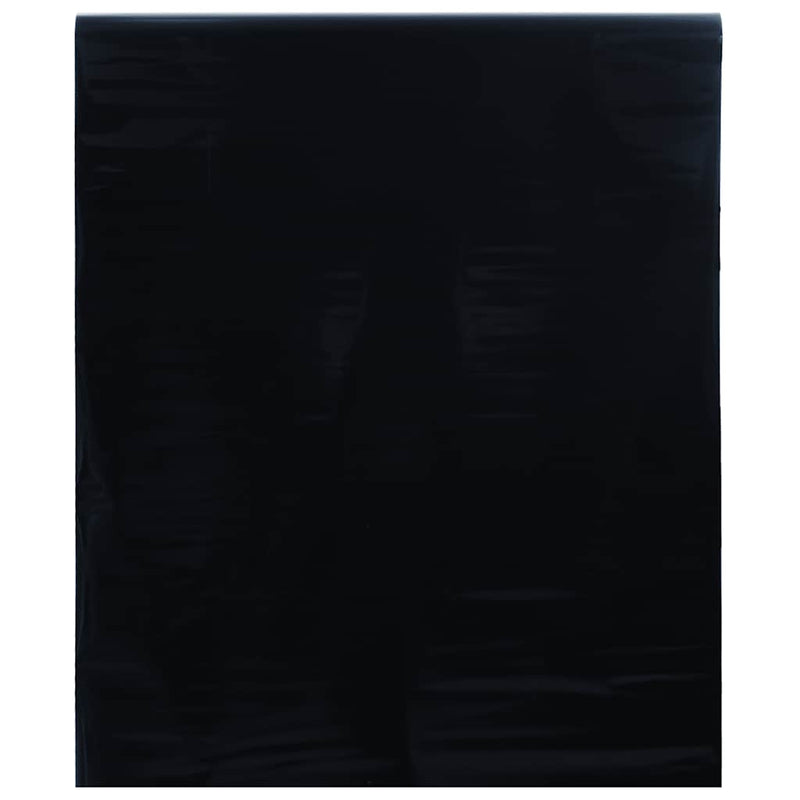 Load image into Gallery viewer, Vidaxl raamfolie statisch matzwart 60 x 1000 cm pvc
