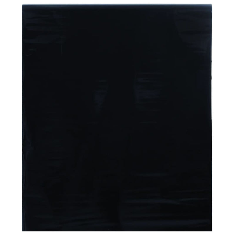 Load image into Gallery viewer, Vidaxl raamfolie statisch matzwart 60 x 1000 cm pvc
