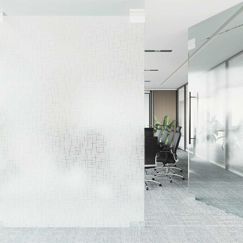 Load image into Gallery viewer, Vidaxl raamfolie sterrenpatroon mat 45x500 cm pvc

