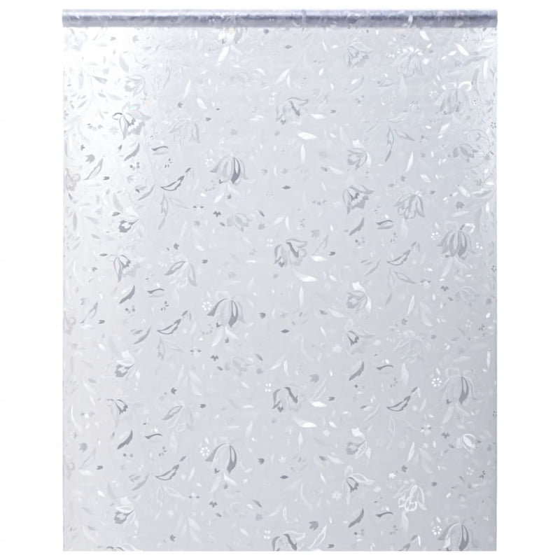Load image into Gallery viewer, Vidaxl raamfolie bloemenpatroon mat 60x500 cm pvc
