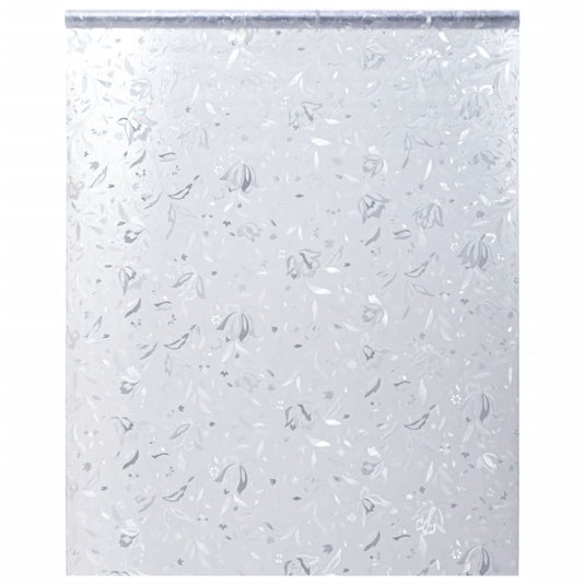 Vidaxl raamfolie bloemenpatroon mat 60x500 cm pvc
