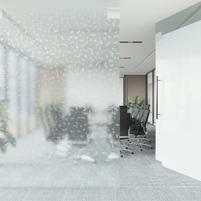 Load image into Gallery viewer, Vidaxl raamfolie 3d regenboogpatroon mat 60x2000 cm pvc
