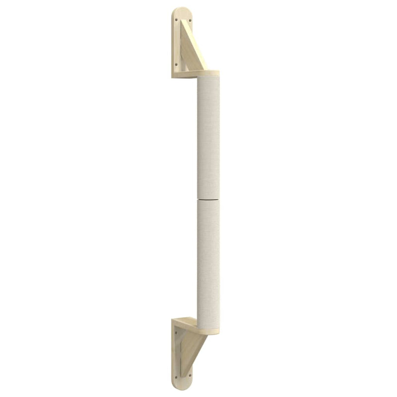 Load image into Gallery viewer, Vidaxl kattenkrabpaal wandgemonteerd 109 cm sisal
