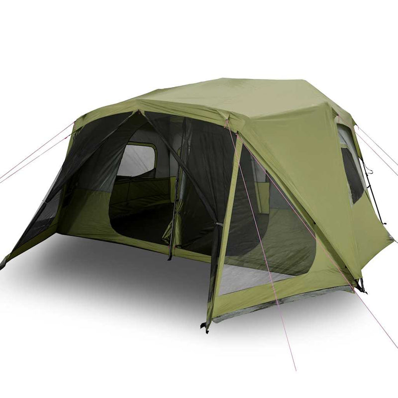 Load image into Gallery viewer, Vidaxl tent 10-persoons waterdicht snelontgrendeling groen
