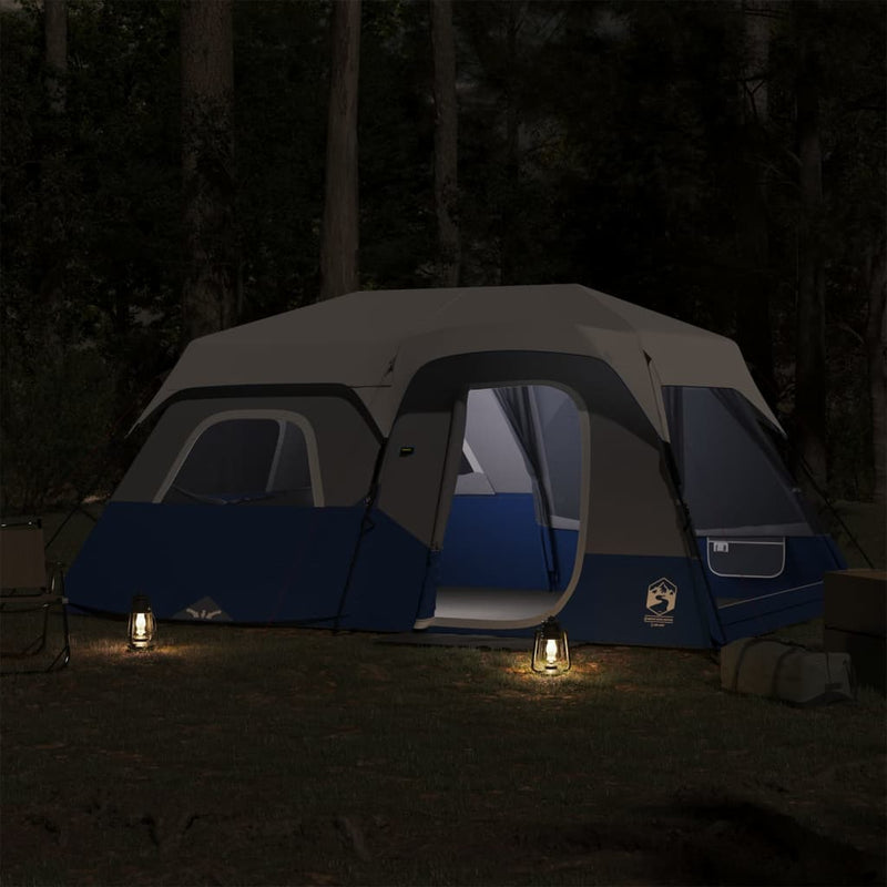 Load image into Gallery viewer, Vidaxl tent 9-persoons waterdicht met led lichtgroen
